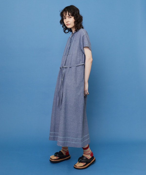 ダガリー ワンピース 詳細画像