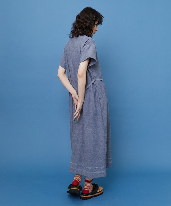 ダガリー ワンピース 詳細画像