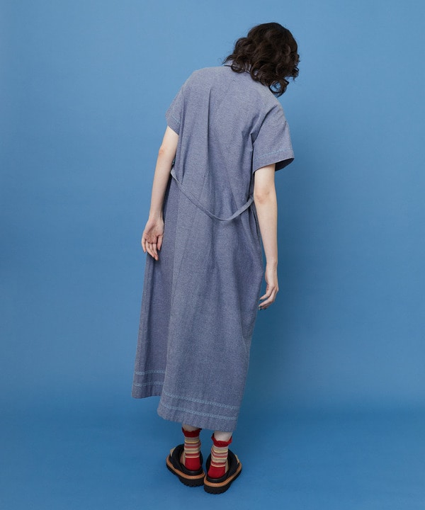 ダガリー ワンピース 詳細画像