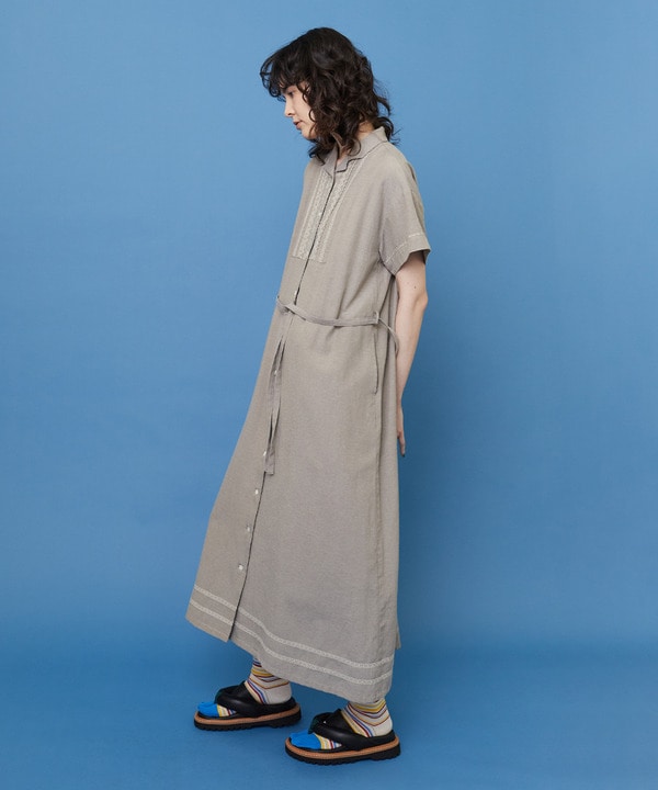 ダガリー ワンピース 詳細画像