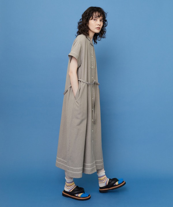 ダガリー ワンピース 詳細画像