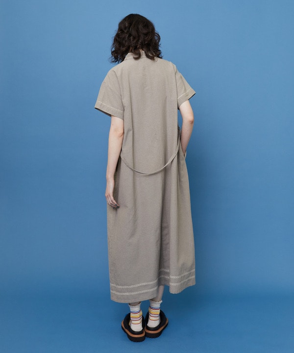 ダガリー ワンピース 詳細画像