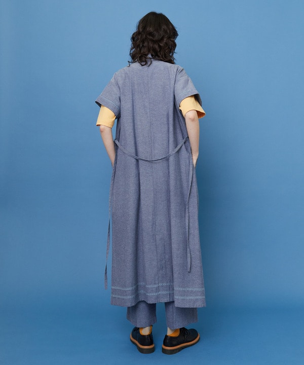 ダガリー ワンピース 詳細画像