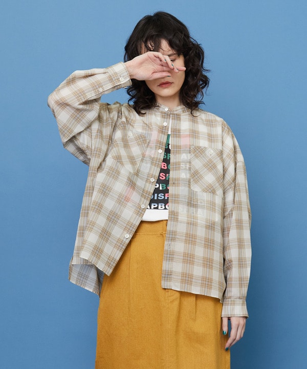 シアーチェ シャツ 詳細画像 ベージュ