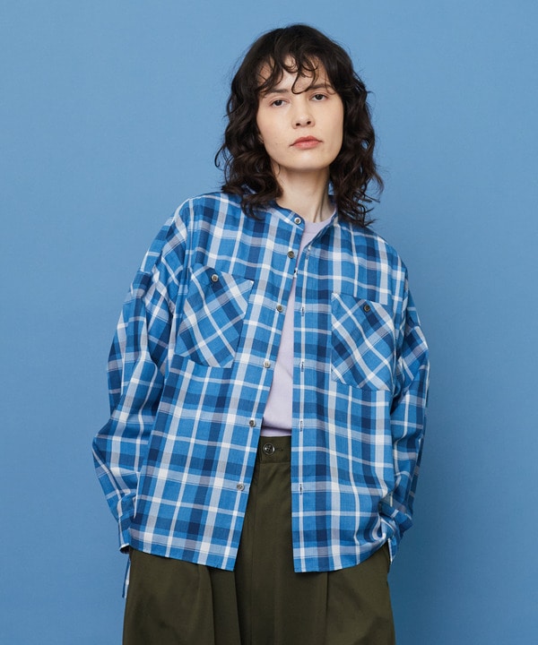 シアーチェ シャツ 詳細画像 ブルー