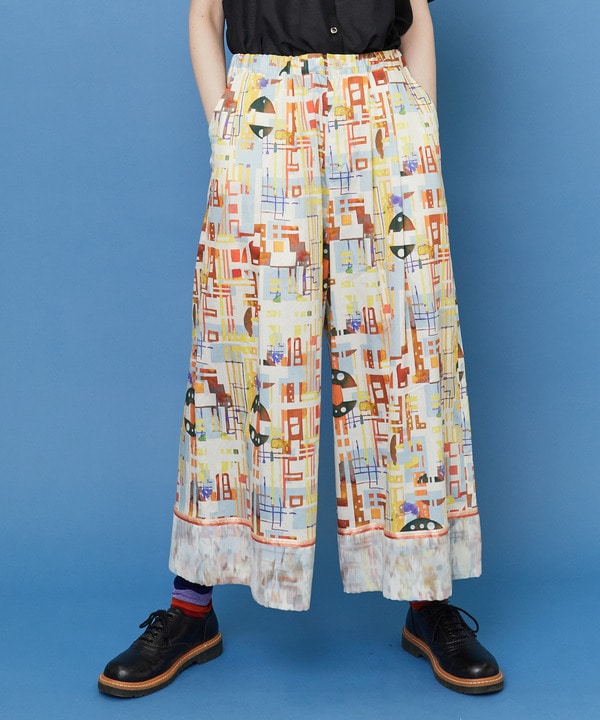 シティーライツ パンツ 詳細画像 アイボリー