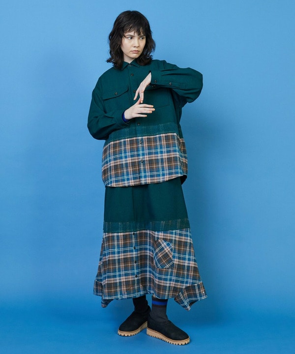 ニードル スカート 詳細画像