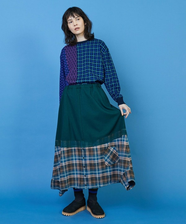 ニードル スカート 詳細画像