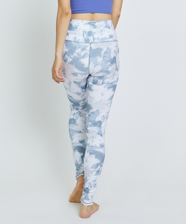 ribbon flowerプリントクロスレギンス/水着・UVカット・水陸両用・吸汗速乾・ホットヨガ対応・耐塩素 詳細画像