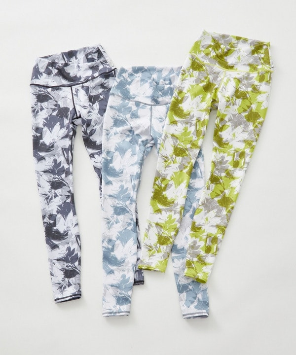 ribbon flowerプリントクロスレギンス/水着・UVカット・水陸両用・吸汗速乾・ホットヨガ対応・耐塩素 詳細画像