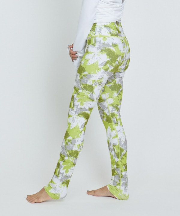 ribbon flowerプリントクロスレギンス/水着・UVカット・水陸両用・吸汗速乾・ホットヨガ対応・耐塩素 詳細画像