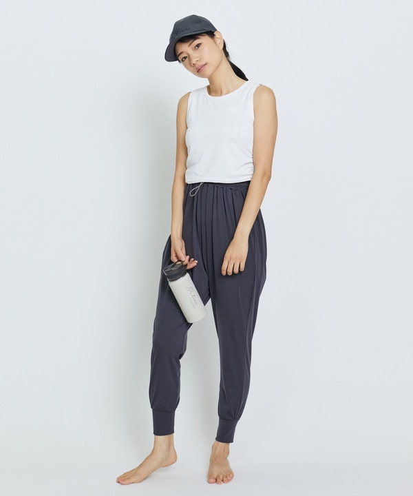 【定番】Ecocoベア天竺ショートトップス/エコ・UVカット・吸汗速乾・ハイストレッチ・ホットヨガ対応・ラッシュガード 詳細画像