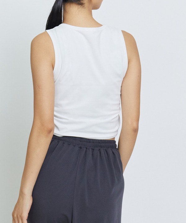 【定番】Ecocoベア天竺ショートトップス/エコ・UVカット・吸汗速乾・ハイストレッチ・ホットヨガ対応・ラッシュガード 詳細画像