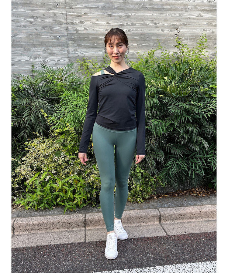 【定番】YOGA FITレギンス／UVカット・吸汗速乾・ホットヨガ対応・水着・水陸両用 詳細画像