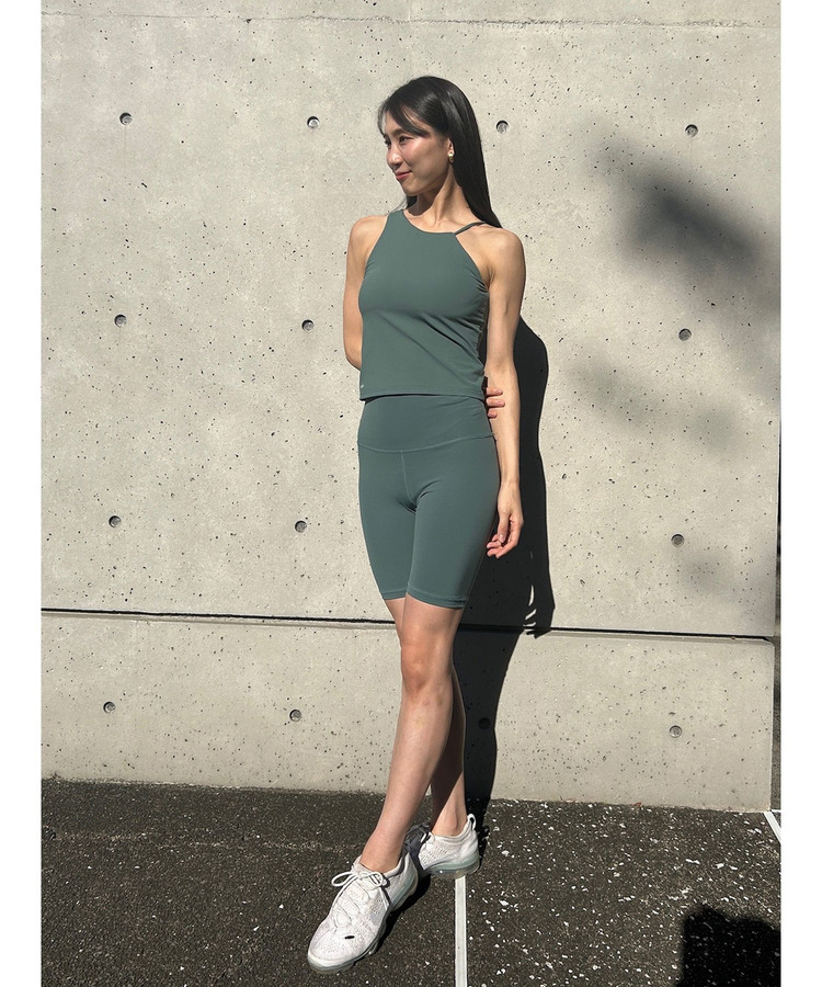 【定番】YOGA FITハーフレギンス／UVカット・吸汗速乾・ホットヨガ対応・水着・水陸両用 詳細画像