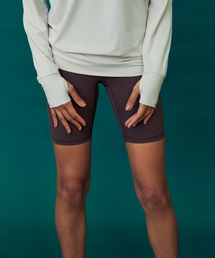 【定番】YOGA FITハーフレギンス／UVカット・吸汗速乾・ホットヨガ対応・水着・水陸両用 詳細画像