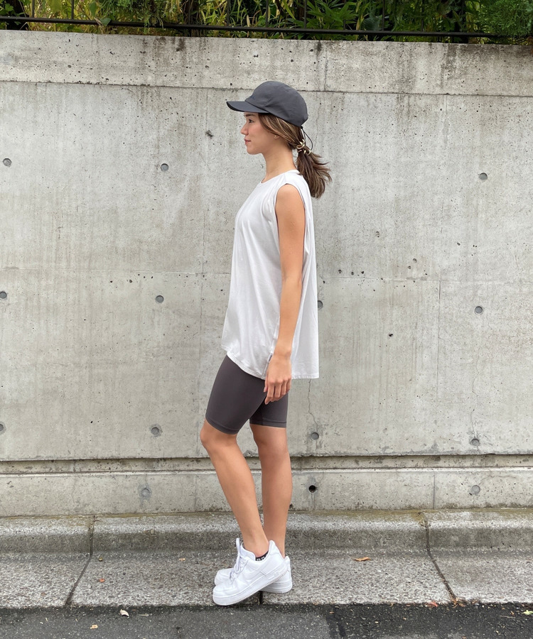 【定番】YOGA FITハーフレギンス／UVカット・吸汗速乾・ホットヨガ対応・水着・水陸両用 詳細画像