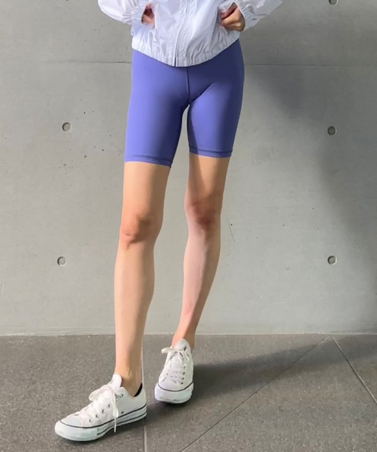 【定番】YOGA FITハーフレギンス／UVカット・吸汗速乾・ホットヨガ対応・水着・水陸両用 詳細画像