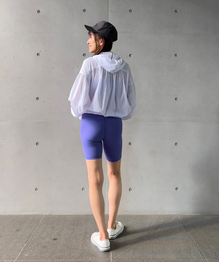 【定番】YOGA FITハーフレギンス／UVカット・吸汗速乾・ホットヨガ対応・水着・水陸両用 詳細画像