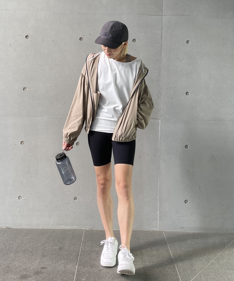 【定番】YOGA FITハーフレギンス／UVカット・吸汗速乾・ホットヨガ対応・水着・水陸両用 詳細画像