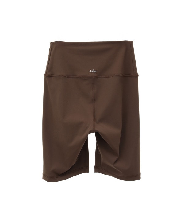 【定番】YOGA FITハーフレギンス／UVカット・吸汗速乾・ホットヨガ対応・水着・水陸両用 詳細画像 ブラウン