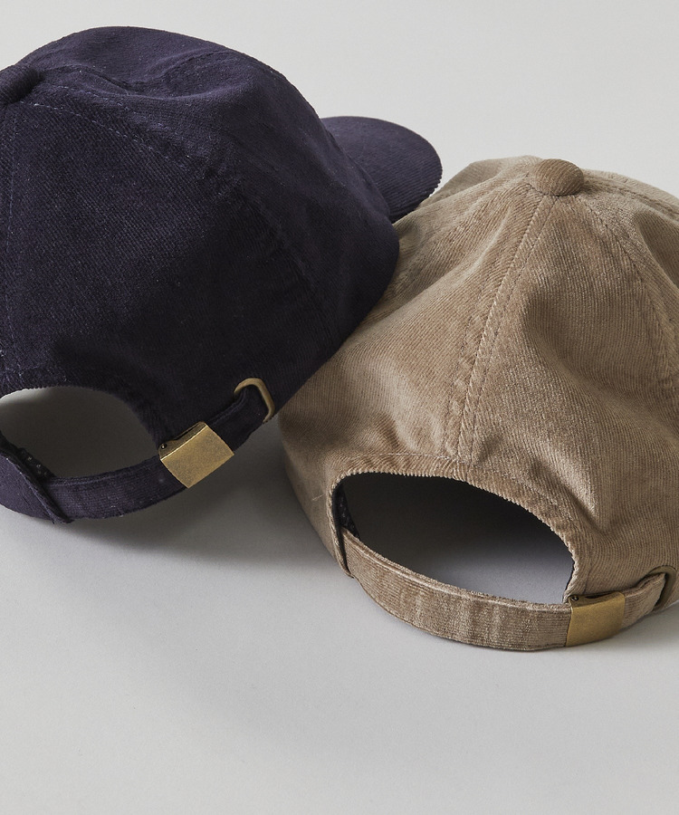 コーデュロイキャップ/UVカット 詳細画像