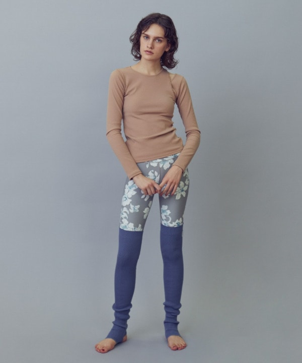 ソフティーウールレッグウォーマー タイト 詳細画像