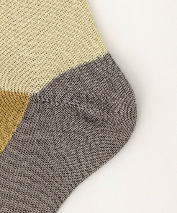 カラーブロックソックス 詳細画像