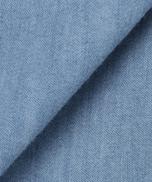 5.8onzデニムロングシャツ 詳細画像