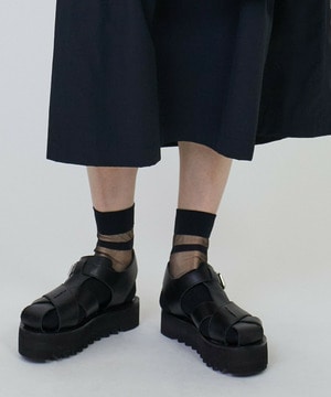 シースルーラインソックス