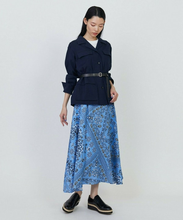 テンセルリネンストレッチジャケット 詳細画像