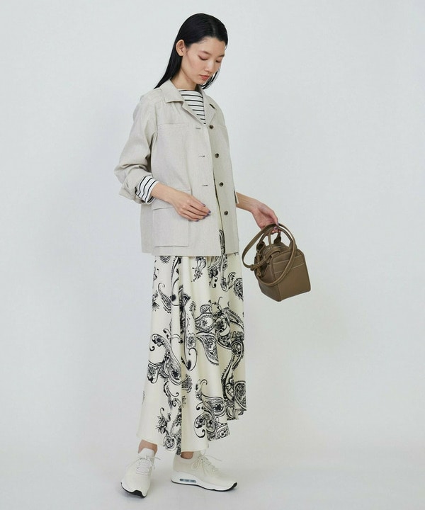 テンセルリネンストレッチジャケット 詳細画像