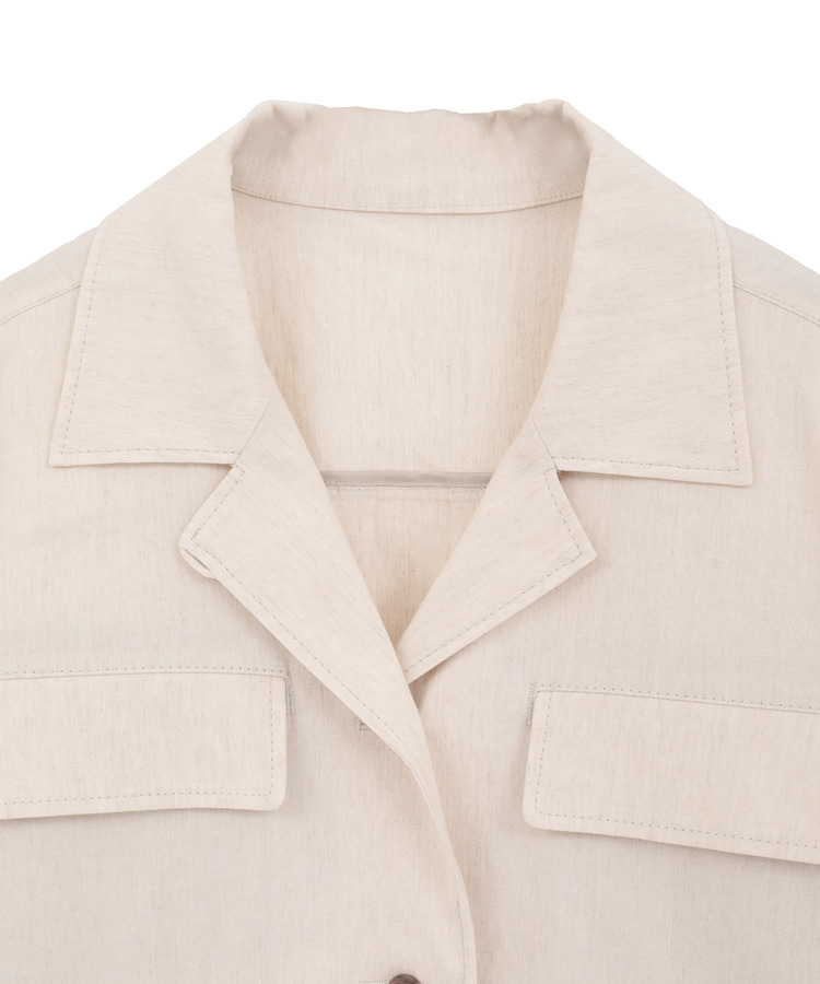 テンセルリネンストレッチジャケット 詳細画像