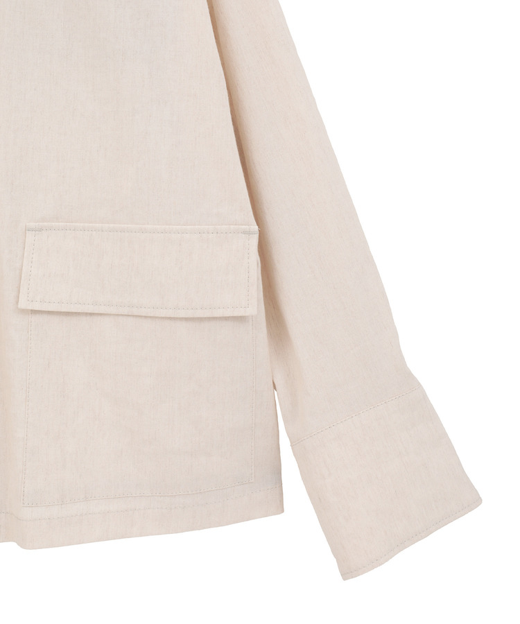 テンセルリネンストレッチジャケット 詳細画像