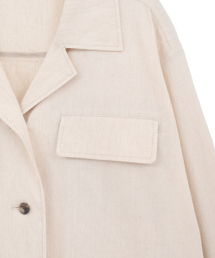 テンセルリネンストレッチジャケット 詳細画像