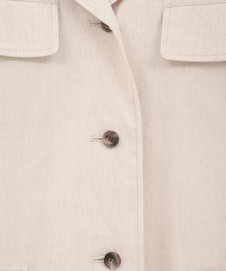 テンセルリネンストレッチジャケット 詳細画像