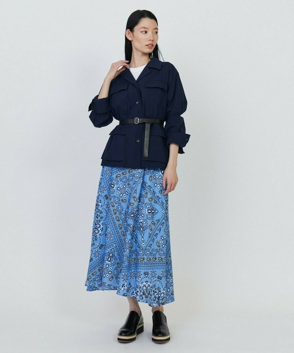 テンセルリネンストレッチジャケット 詳細画像