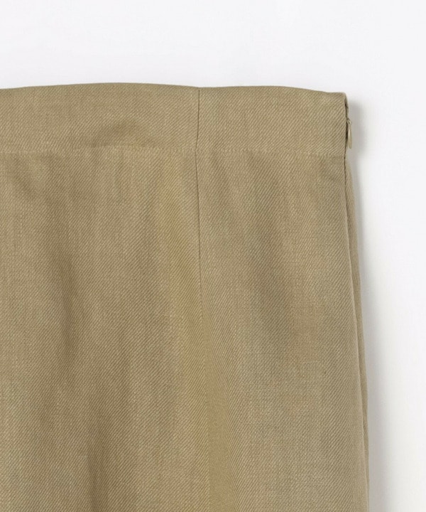 リネンツイルスカート 詳細画像