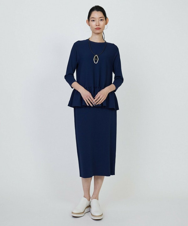 ストレッチリブニットスカート 詳細画像