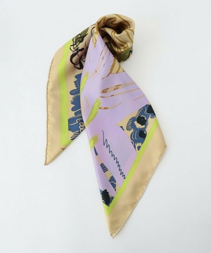 manipuri 別注カラースカーフ（ボタニックガーデン）