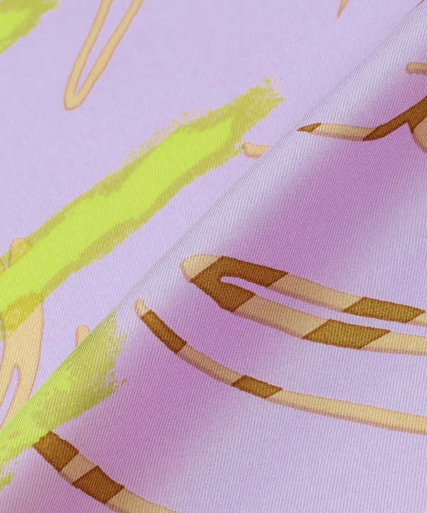 manipuri 別注カラースカーフ（ボタニックガーデン） 詳細画像