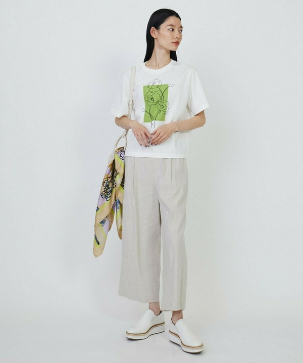 manipuri 別注カラースカーフ（ボタニックガーデン） 詳細画像