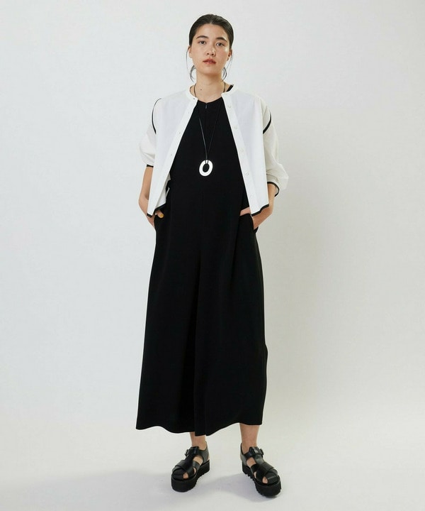 ストレッチブロードブラウス 詳細画像