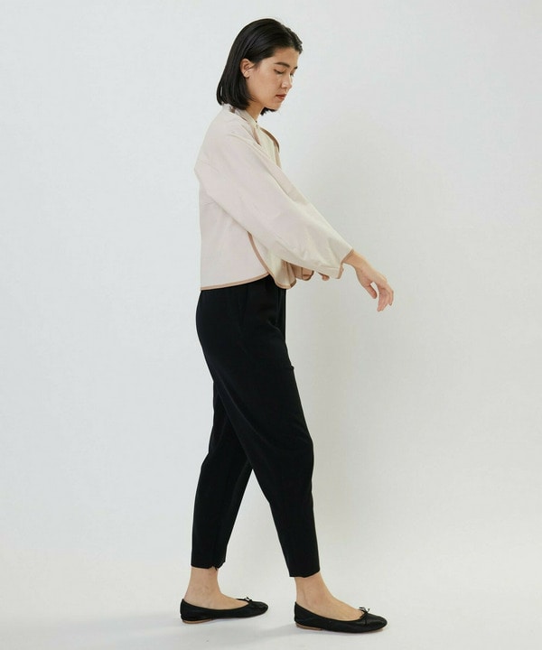 ストレッチブロードブラウス 詳細画像