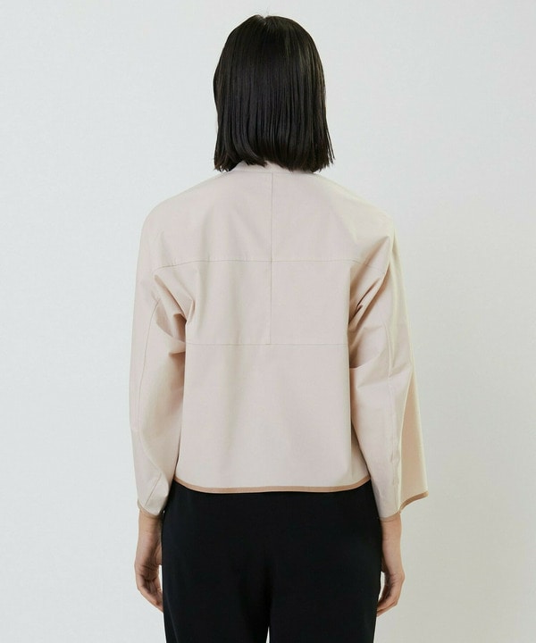 ストレッチブロードブラウス 詳細画像