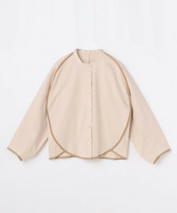 ストレッチブロードブラウス 詳細画像