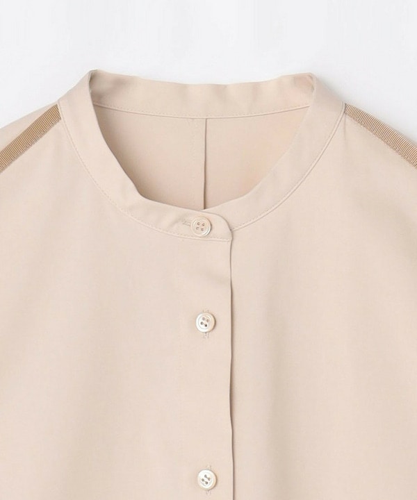 ストレッチブロードブラウス 詳細画像