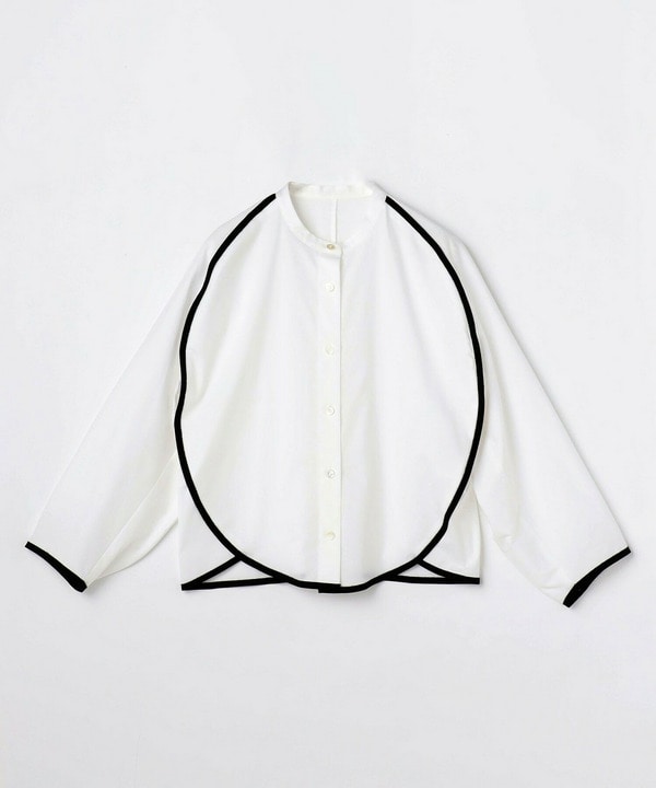 ストレッチブロードブラウス 詳細画像