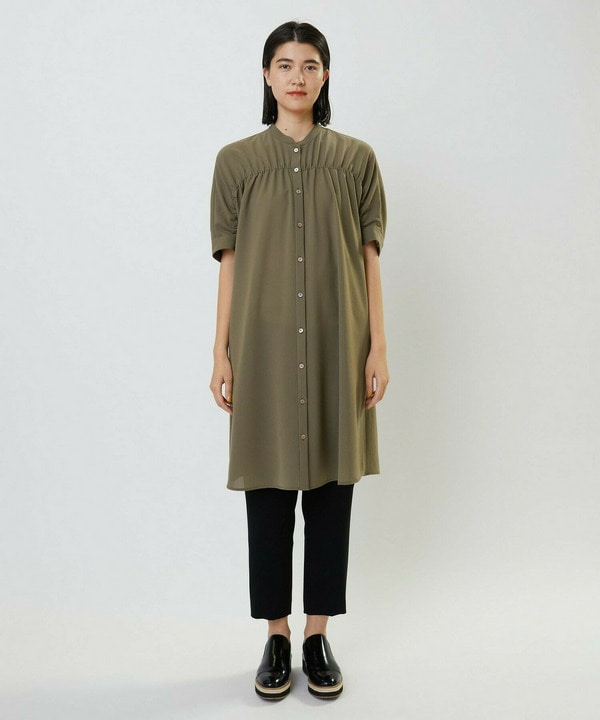 サマーポプリンロングシャツ 詳細画像