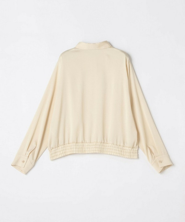 サテンヴィンテージシャツブルゾン 詳細画像